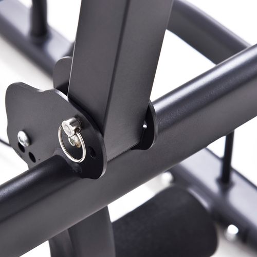 Multifunction Home Workout Station Tower Steel Frame Bench Bars Ropes HOMCOM