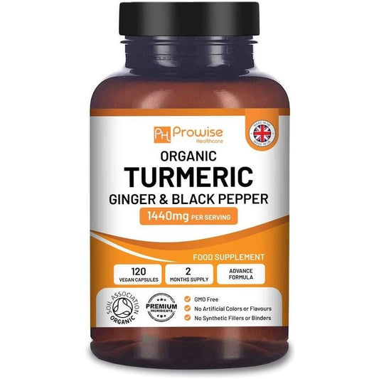 Turmeric Curcumin 1440mg with Black Pepper & Ginger